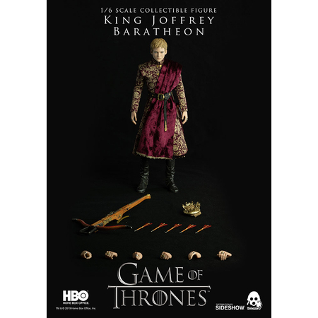 Le Roi Joffrey Baratheon figurine 1:6 Threezero 904692