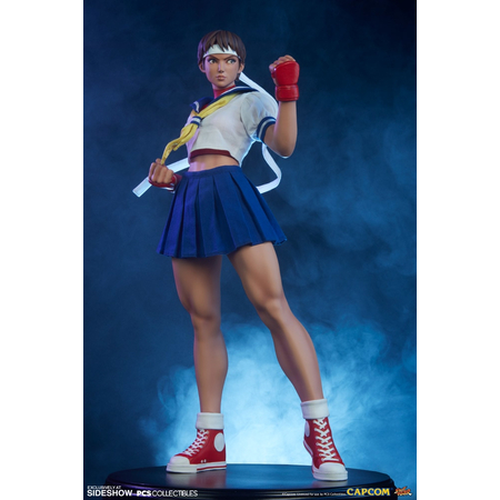 Street Fighter Sakura Classic Statue Pop Culture Shock 904555