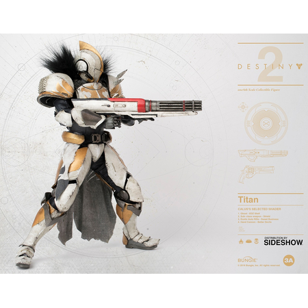 Destiny 2 Titan (Calus's Selected Shader) figurine 1:6 ThreeA Toys 904497