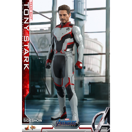 Marvel Tony Stark (Team Suit) Avengers: Endgame figurine 1:6 Hot Toys 904726 MMS537