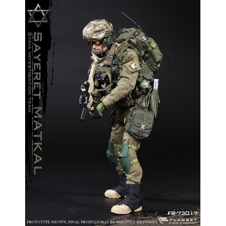 Sayeret Matkal Syria Investigation Team 1:6 figure Flagset FS-73017