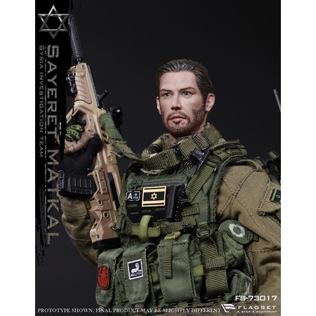 Sayeret Matkal Syria Investigation Team 1:6 figure Flagset FS-73017