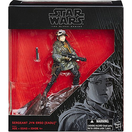 Star Wars The Black Series 6-inch action figure - Sergeant Jyn Erso (Eadu) Exclusive Hasbro B9607