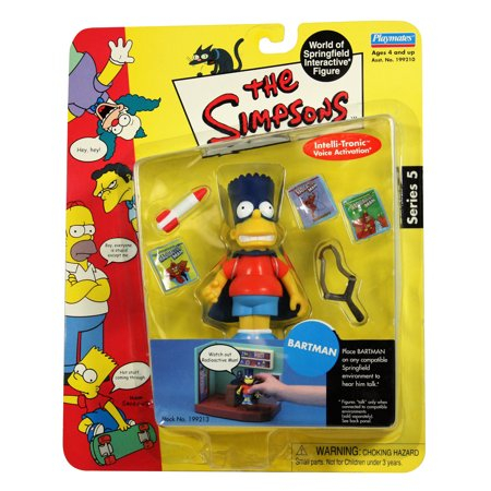 Simpsons Série 5 Bartman figurine Playmates 199213