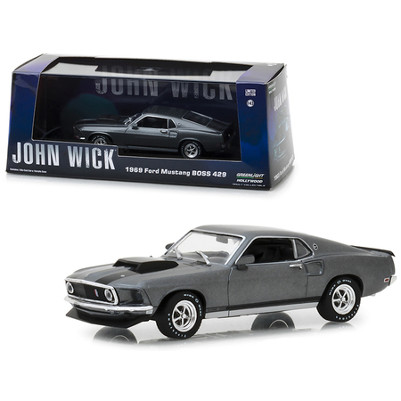 John Wick Ford Mustang BOSS429 1969 1:43 Greenlight 86540