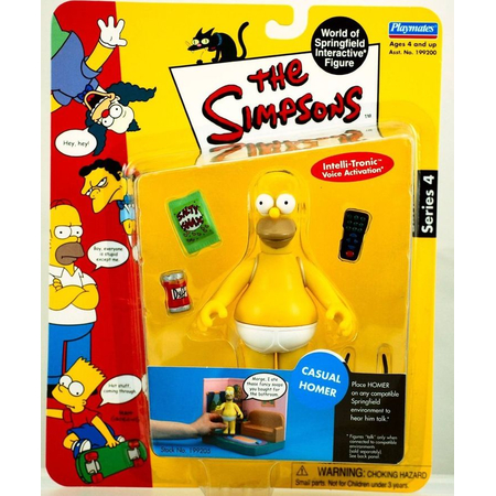Simpsons Série 4 Casual Homer figurine Playmates 199205