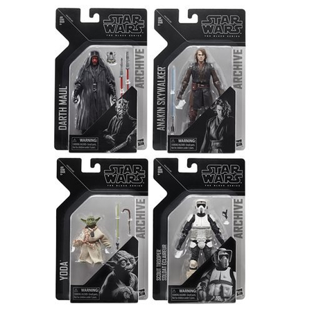 Star Wars The Black Series Archives 6-inch Wave 2 Set of 4 Figures