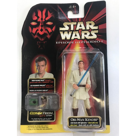 Star Wars Episode I The Phantom Menace - collection 1 Obi-Wan Kenobi (Jedi Duel) figurine 3,75 pouces Hasbro