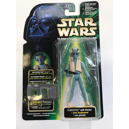 Star Wars Power of the Force (CommTech) - Greedo Hasbro