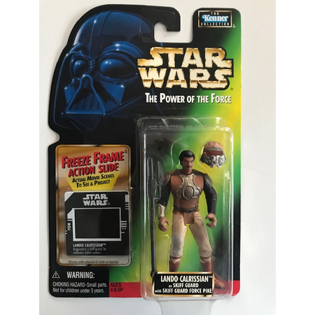 Star Wars Power of the Force (Freeze Frame) - Lando Calrissian (Skiff Guard) Hasbro