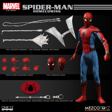 ​One-12 Collective Marvel Spider-Man Homecoming Mezco Toyz