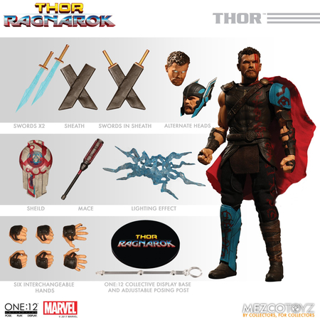 One-12 Collective Marvel Thor Ragnarok Thor Mezco Toyz