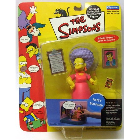 Simpsons Série 4 Patty Bouvier figurine Playmates 199203
