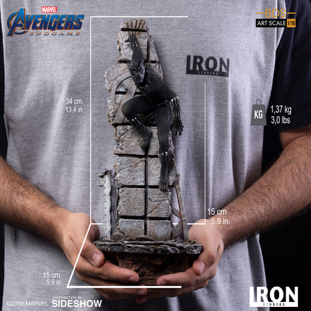 Black Panther Avengers: Endgame Statue 1:10 Iron Studios 904810