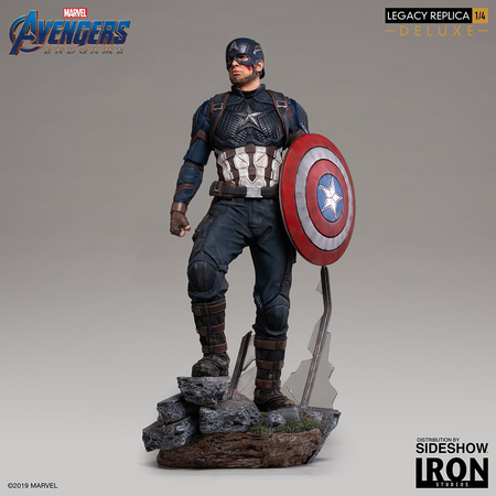 Captain America (Deluxe) Avengers: Endgame statue 1:4 Iron Studios 904749