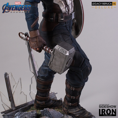 Captain America (Deluxe) Avengers: Endgame statue 1:4 Iron Studios 904749