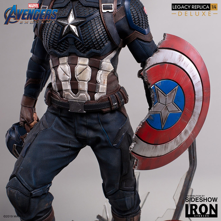 Captain America (Deluxe) Avengers: Endgame statue 1:4 Iron Studios 904749