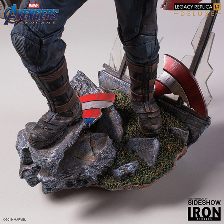Captain America (Deluxe) Avengers: Endgame statue 1:4 Iron Studios 904749