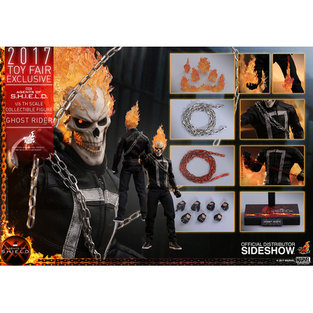 Ghost Rider version exclusive figurine échelle 1:6 Hot Toys 903099