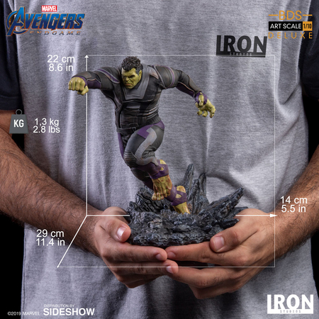 Hulk (Deluxe) Avengers: Endgame Statue 1:10 Iron Studios 904791