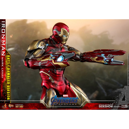 Iron Man Mark LXXXV (Version Battle damaged) Avengers: Endgame figurine 1:6 Hot Toys 904923Iron Man Mark LXXXV (Version Battle damaged) Avengers: Endgame figurine 1:6 Hot Toys 904923