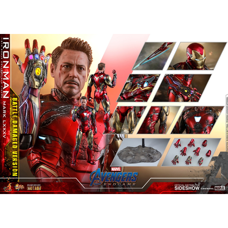 Iron Man Mark LXXXV (Version Battle damaged) Avengers: Endgame figurine 1:6 Hot Toys 904923