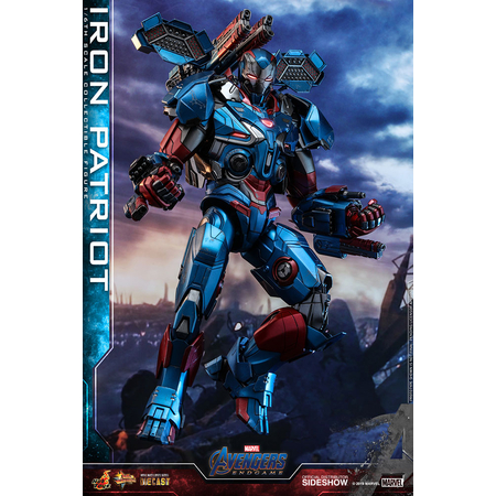 Marvel Iron Patriot Avengers: Endgame figurine 1:6 Hot Toys 904924 MMS547-D34
