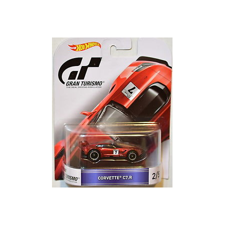 Gran Turismo Corvette C7R 2/5 Hot Wheels DJF44-L718