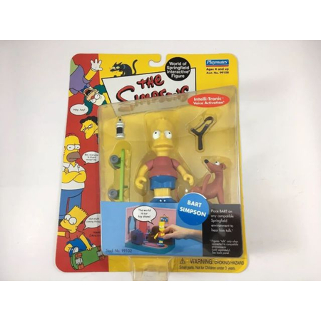 Simpsons Bart Simpson figurine Playmates 99102