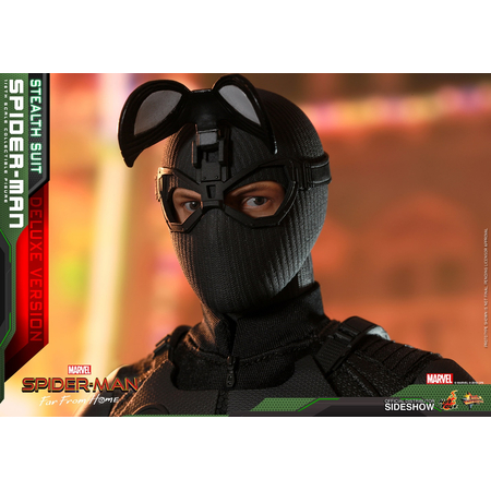 Spider-Man Uniforme furtif (Stealth Suit) Version Deluxe figurine 1:6 Hot Toys 904858 MMS541