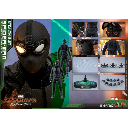 Spider-Man (Stealth Suit) Spider-Man: Far From Home REGULIER figurine 1:6 Hot Toys 904857