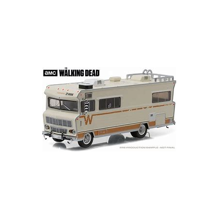 Walking Dead Dale's 1973 Winnebago Chieftain 1:43 diecast Greenlight 86543