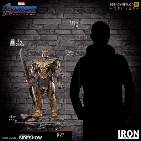 Thanos (Deluxe) Avengers: Endgame Statue 1:4 Iron Studios 904813