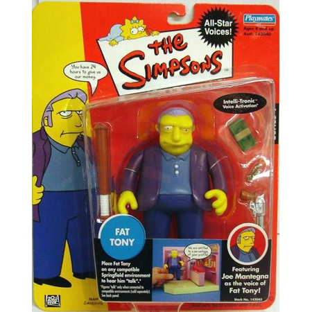 Simpsons Série 1 Fat Tony figurine Playmates 14204
