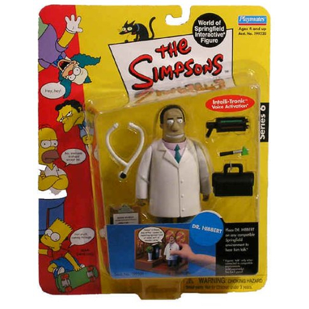 Simpsons Série 6 Dr Hibbert figurine Playmates 199221