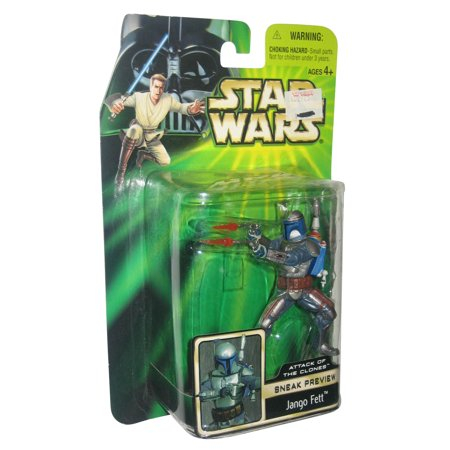 Star Wars Attack of the Clones - Jango Fett Sneak Preview Hasbro