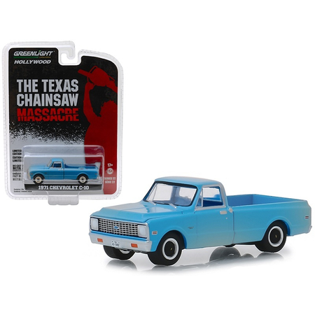 Texas Chainsaw Massacre 1971 Chevrolet C-10 1:64 Série 22 Greenlight 44820-B