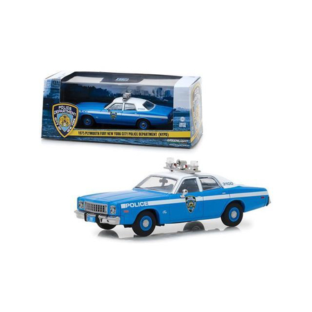 NYPD 1975 Plymouth Fury 1:43 Greenlight 86535