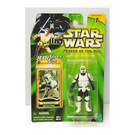 Star Wars Power of the Jedi - Scout Trooper Hasbro