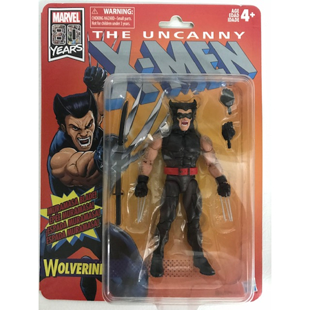 Marvel Legends X-Men Retro Série 1 Hasbro - Wolverine figurine échelle 6 pouces