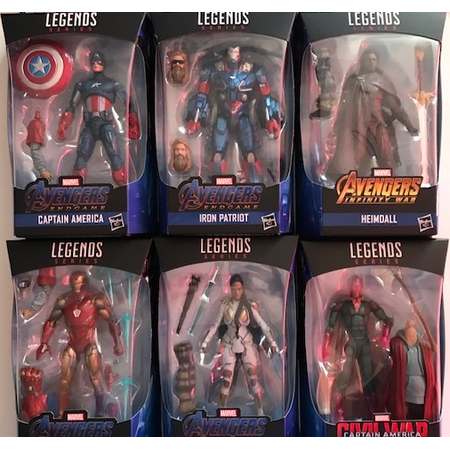 Marvel Legends Avengers Thor BAF Series Set of 6 Figures Hasbro