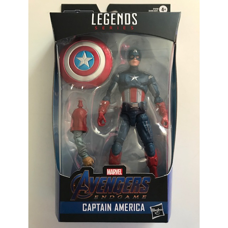 Marvel Legends Avengers - Captain America (Endgame) 6-inch scale action figure (BAF Thor) Hasbro