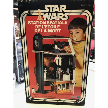 Star Wars Kenner Vintage 1978 Death Star Space Station Complete Canadian Box
