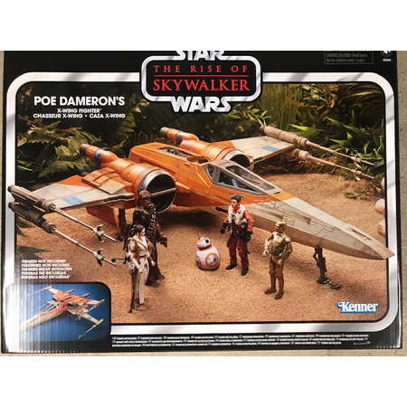 Star Wars The Vintage Collection The Rise of Skywalker Poe Dameron X-Wing Fighter  Hasbro