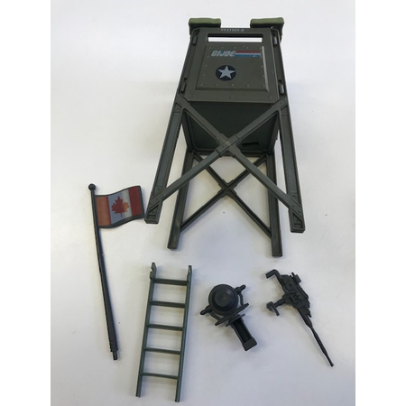 GI Joe 1984 Watch Tower (Used, Complete) Sell is Final Sold in Store Only