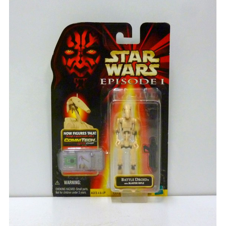 Star Wars Episode I The Phantom Menace - Battle Droid (Used Variant) (parle français) Hasbro