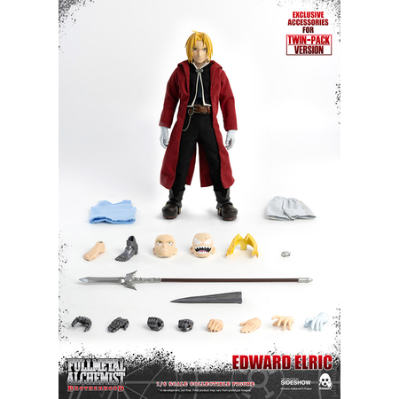 Alphonse Elric & Edward Elric Ensemble de 2 figurines 1:6 Threezero 905294