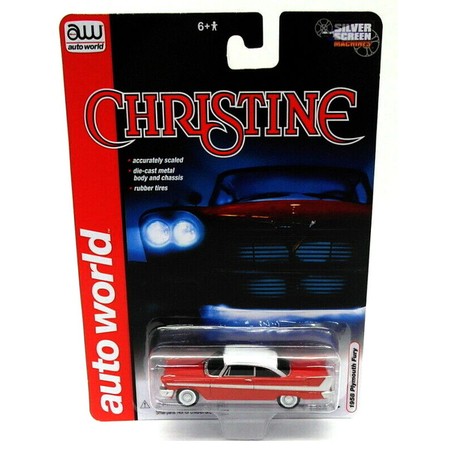 Christine 1958 Plymouth Fury 1:64 Auto World