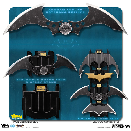 Batman: Arkham Asylum (2009) Batarang en métal Ikon Design Studio 905232