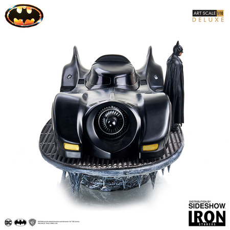 Batman & Batmobile Ensemble de collection de Luxe 1:10 Iron Studios 905009